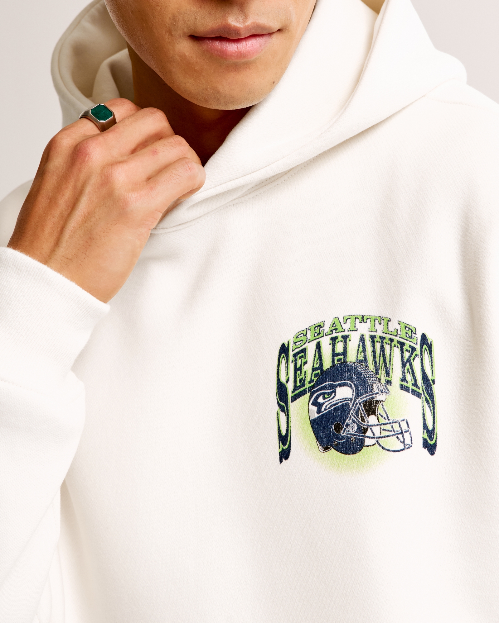 Seattle Seahawks Graphic Popover Hoodie