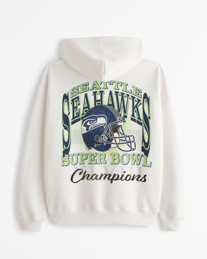 NFL Seattle Seahawks Graphic Popover Hoodie NFL NFL Abercrombie