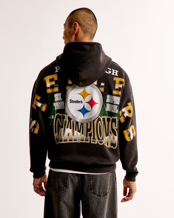 Pittsburgh Steelers Graphic Popover Hoodie