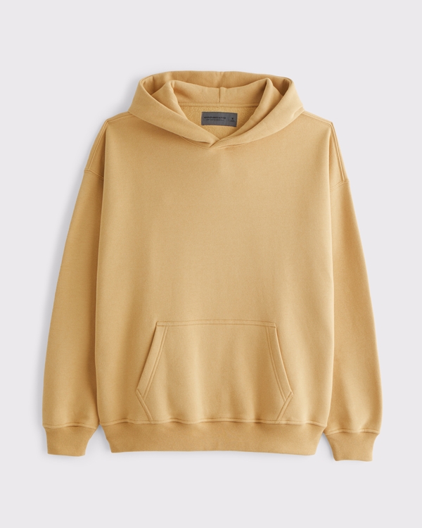 Essential Popover Hoodie, Gold view 1
