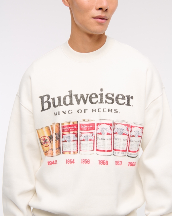 Budweiser Graphic Crew Sweatshirt