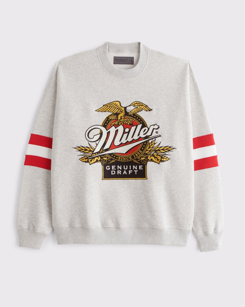 Men's Miller Genuine Draft Graphic Crew Sweatshirt Men's