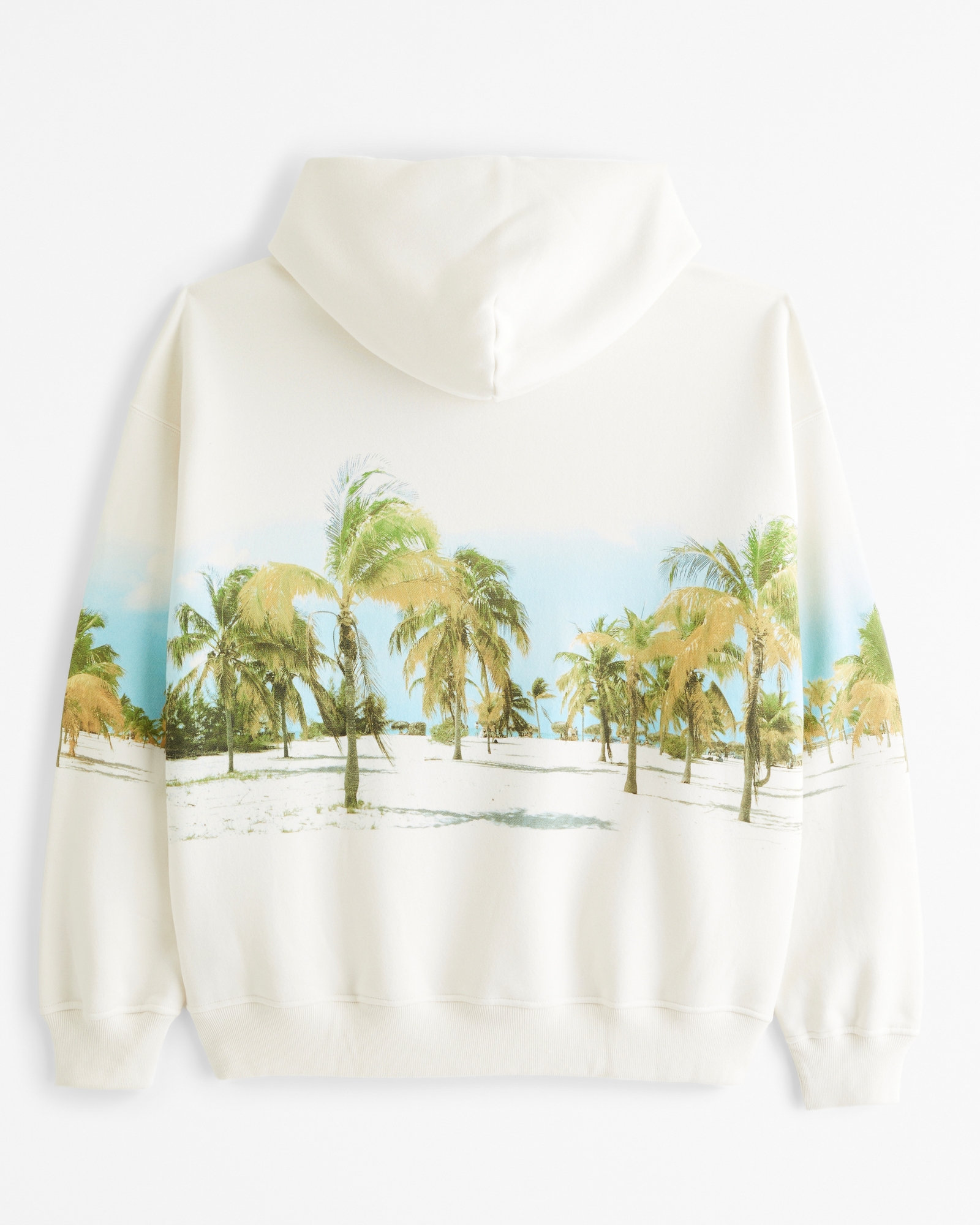 Palm Tree Music Festival Graphic Popover Hoodie