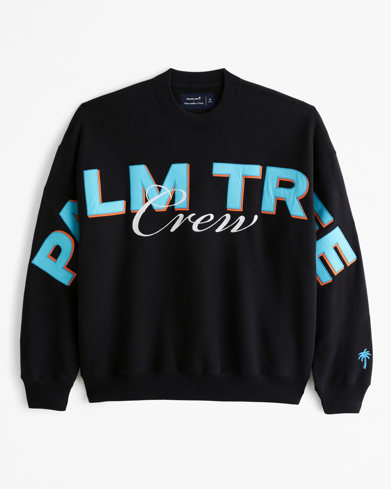 Palm Tree Music Festival Graphic Crew Sweatshirt