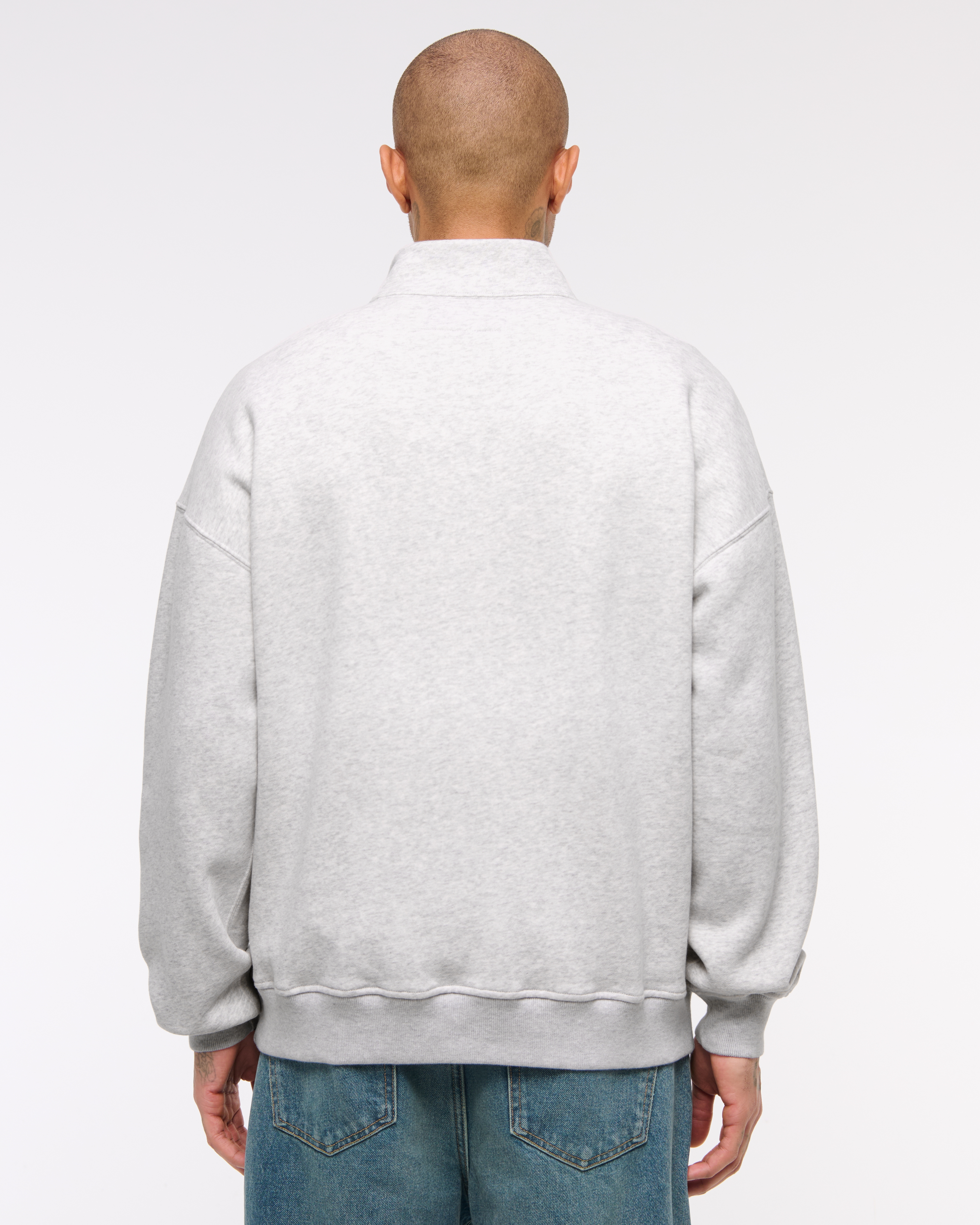 ★Abercrombie & Fitch★New England Patriotsスウェット Men's New England Patriots Half-Zip Sweatshirt | Men's Tops
