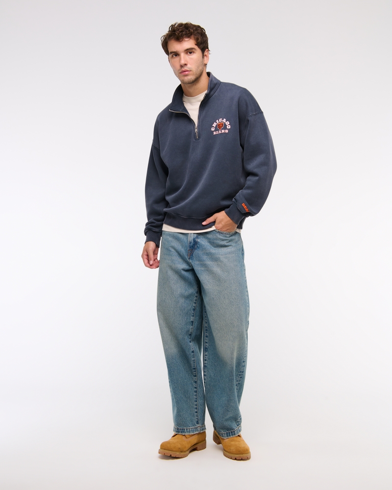 Chicago Bears Half-Zip Sweatshirt