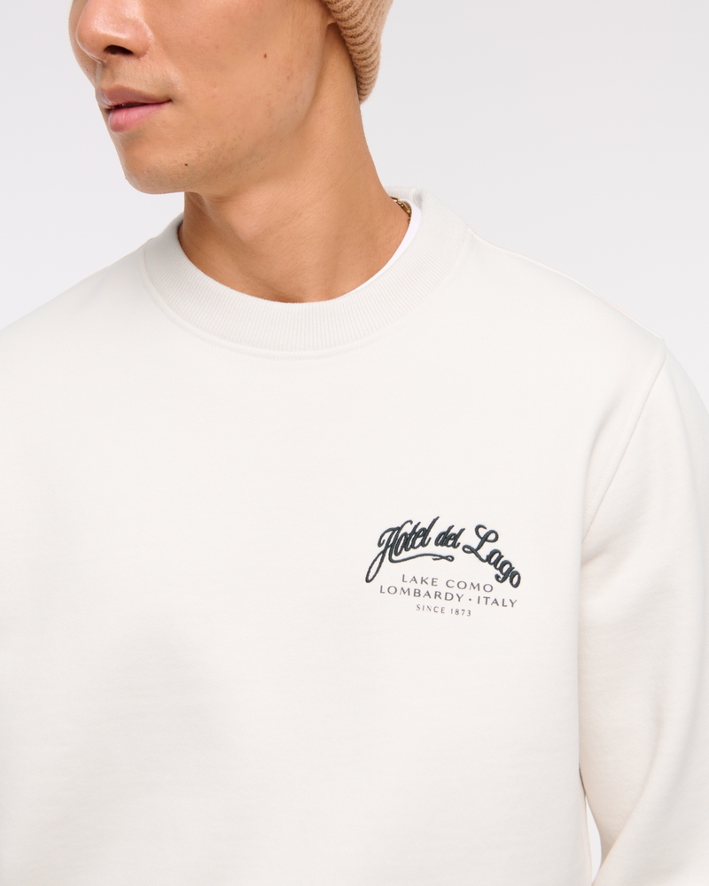 Premium Heavyweight Graphic Crew Sweatshirt