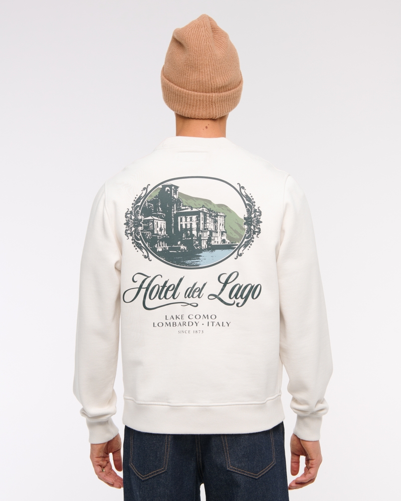 Premium Heavyweight Graphic Crew Sweatshirt