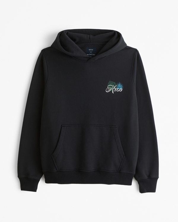 Kygo Graphic Popover Hoodie, Black view 2