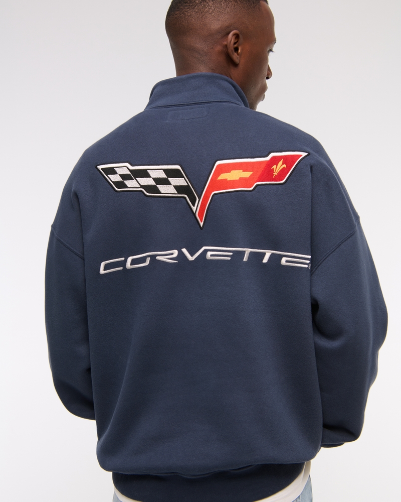 Corvette Graphic Half-Zip Sweatshirt