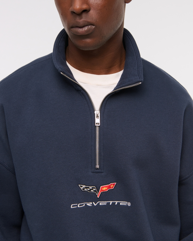 Corvette Graphic Half-Zip Sweatshirt
