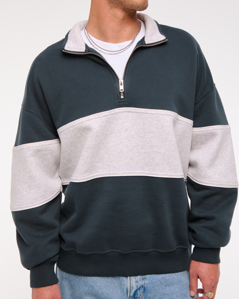 Essential Half-Zip Sweatshirt