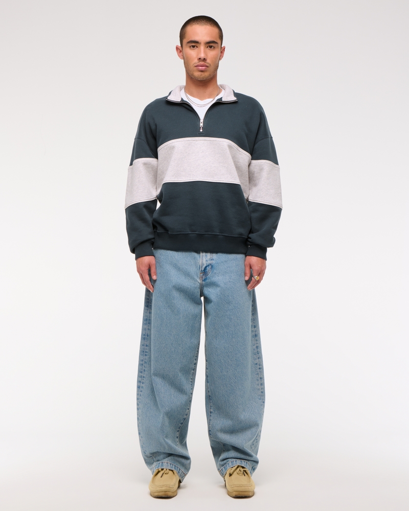 Essential Half-Zip Sweatshirt