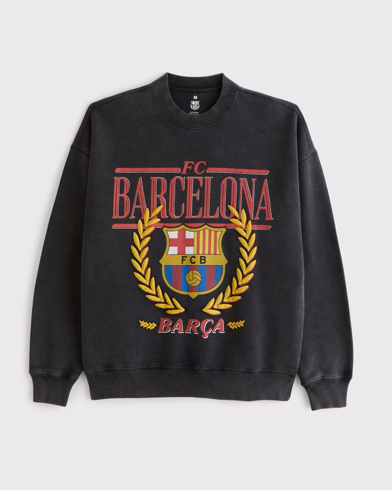 Men's FC Barcelona Graphic Crew Sweatshirt | Men's 20% Off Men's FC Barcelona Graphic Crew Sweatshirt | Men's 20% Off