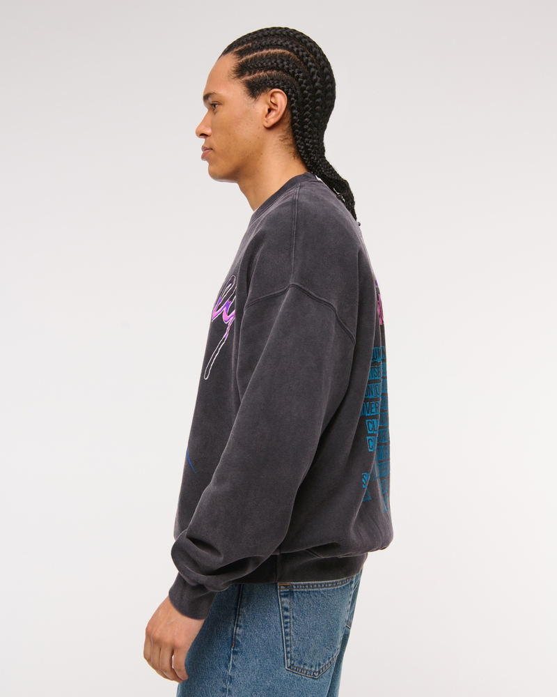 Britney Spears Graphic Crew Sweatshirt