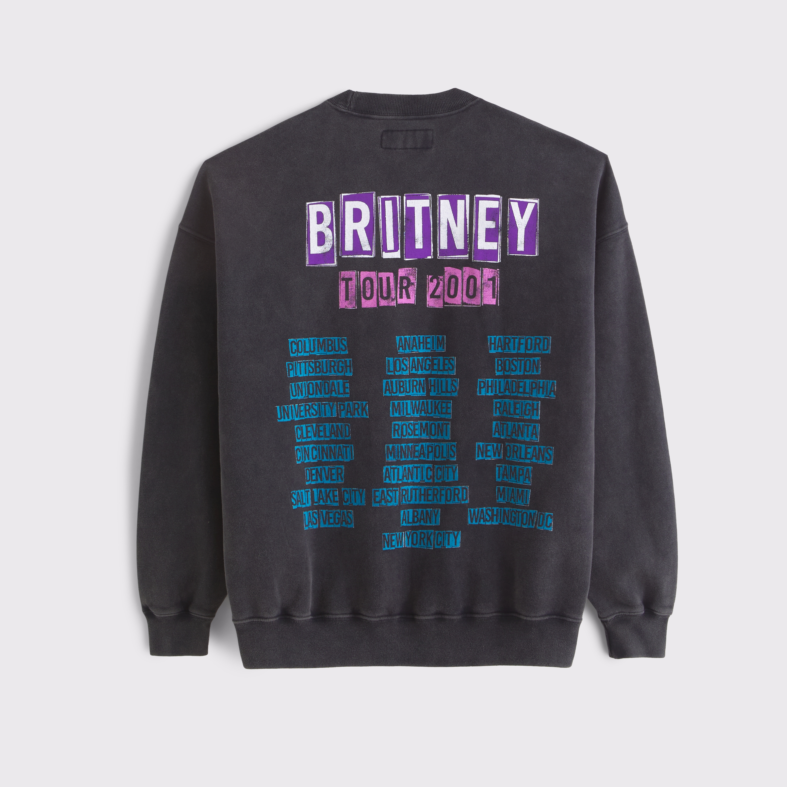 ★Abercrombie & Fitch★ ホイットニー ヒューストン スウェット Men's Whitney Houston Graphic Crew Sweatshirt | Men's Tops