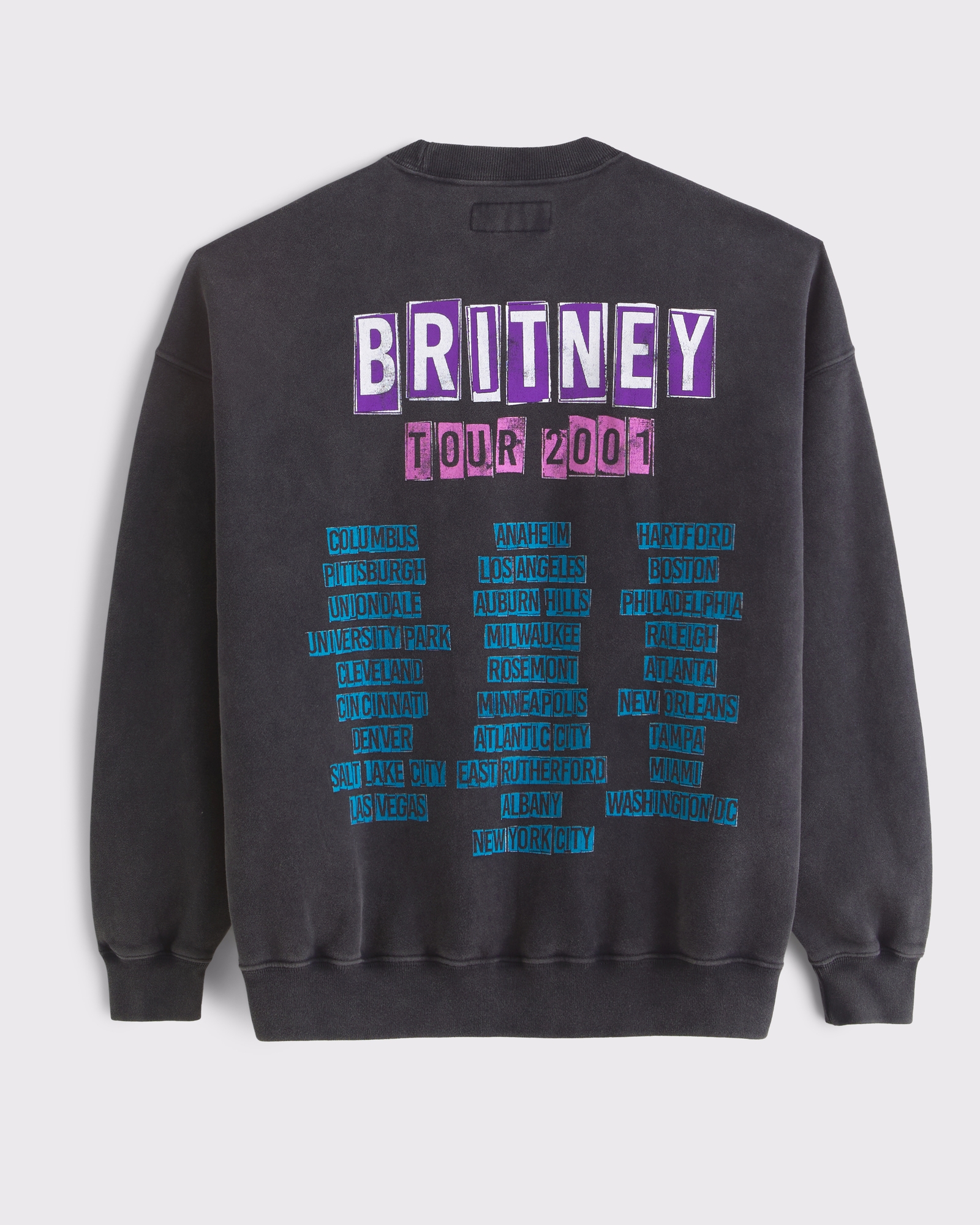 Britney Spears Graphic Crew Sweatshirt