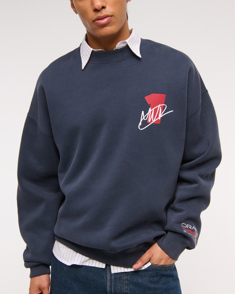 Oracle Red Bull Racing Graphic Crew Sweatshirt