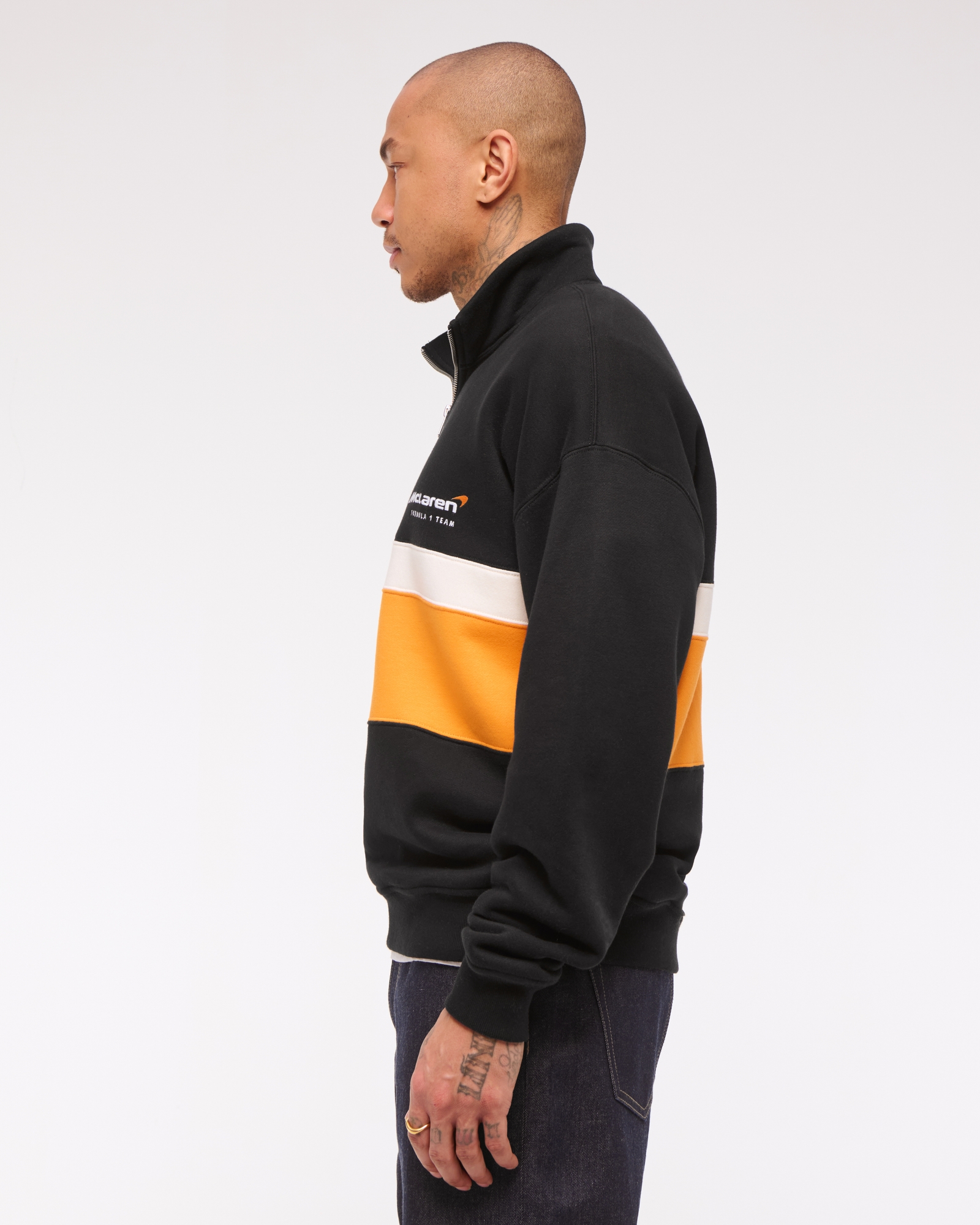 Oracle Red Bull Racing Graphic Half-Zip Sweatshirt