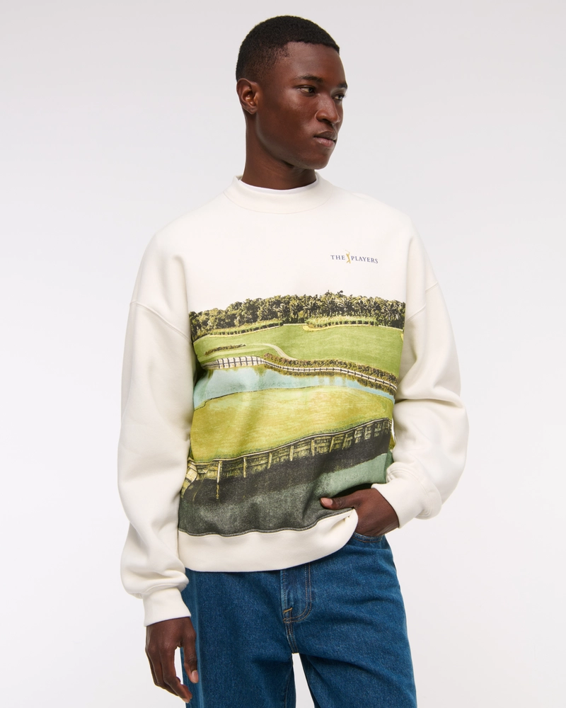 Manchester City FC Graphic Crew Sweatshirt