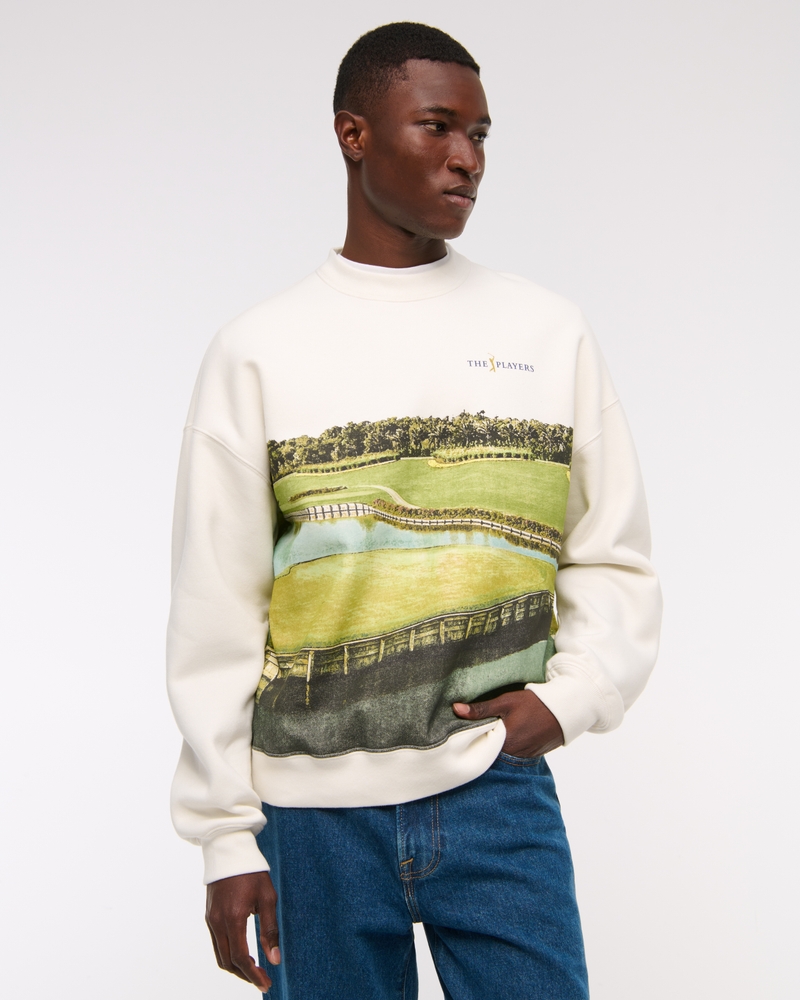 Manchester City FC Graphic Crew Sweatshirt
