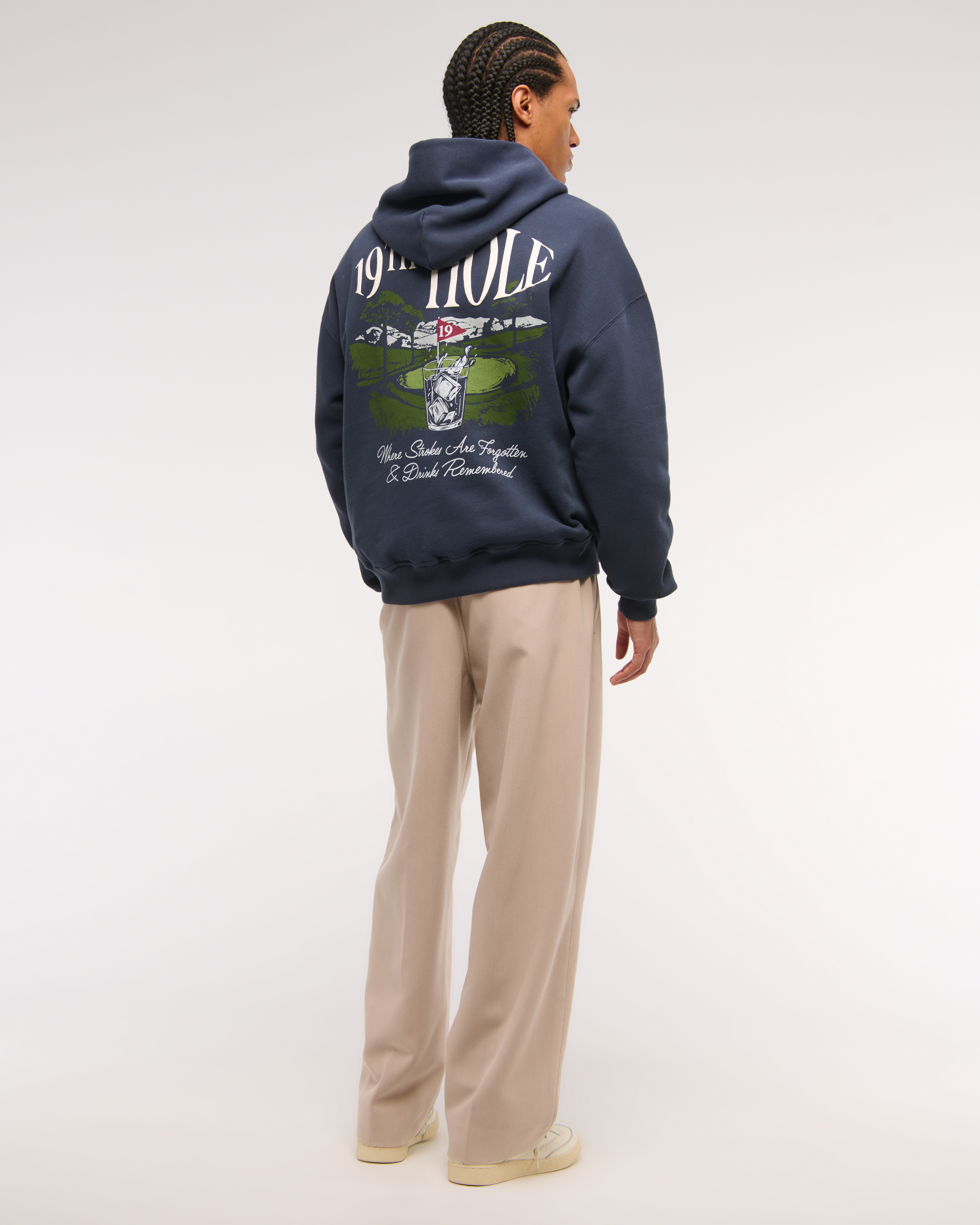 ★Abercrombie & Fitch★ゴルフ グラフィック クルー スウェット Men's Golf Graphic Crew Sweatshirt | Men's Clearance