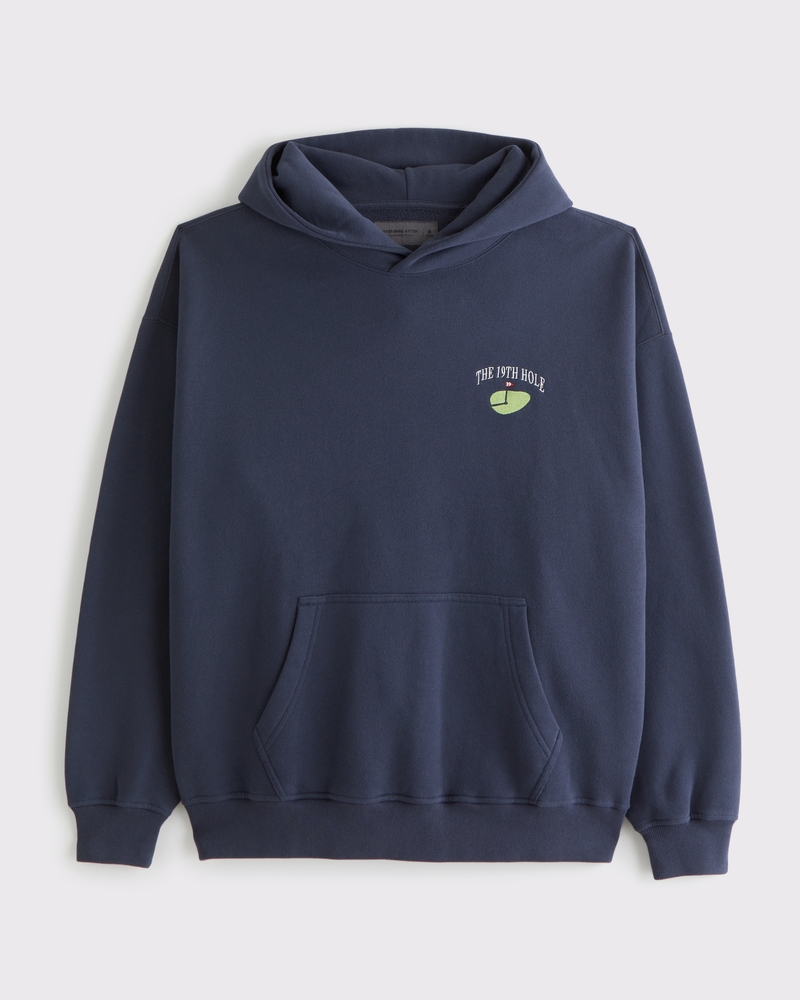 パーカー・フーディ Abercrombie & fitch Bar Harbor Graphic Popover Hoodie Men's Bar Harbor Graphic Popover Hoodie | Men's Tops