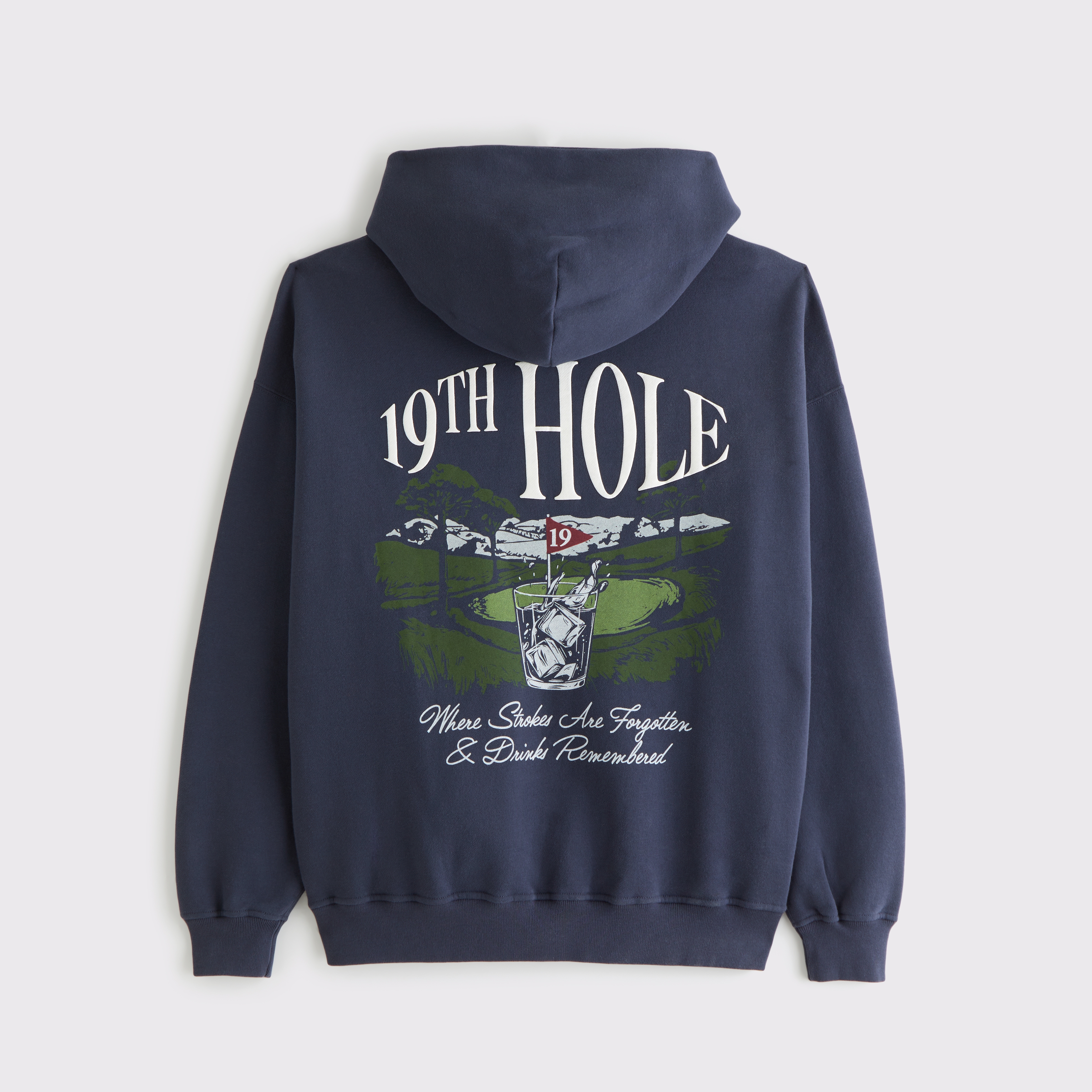Men's Golf Graphic Popover Hoodie | Men's Tops | Abercrombie.com