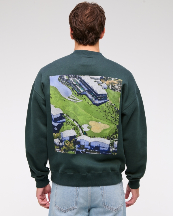 Men's WM Phoenix Open Graphic Crew Sweatshirt | Men's Clearance
