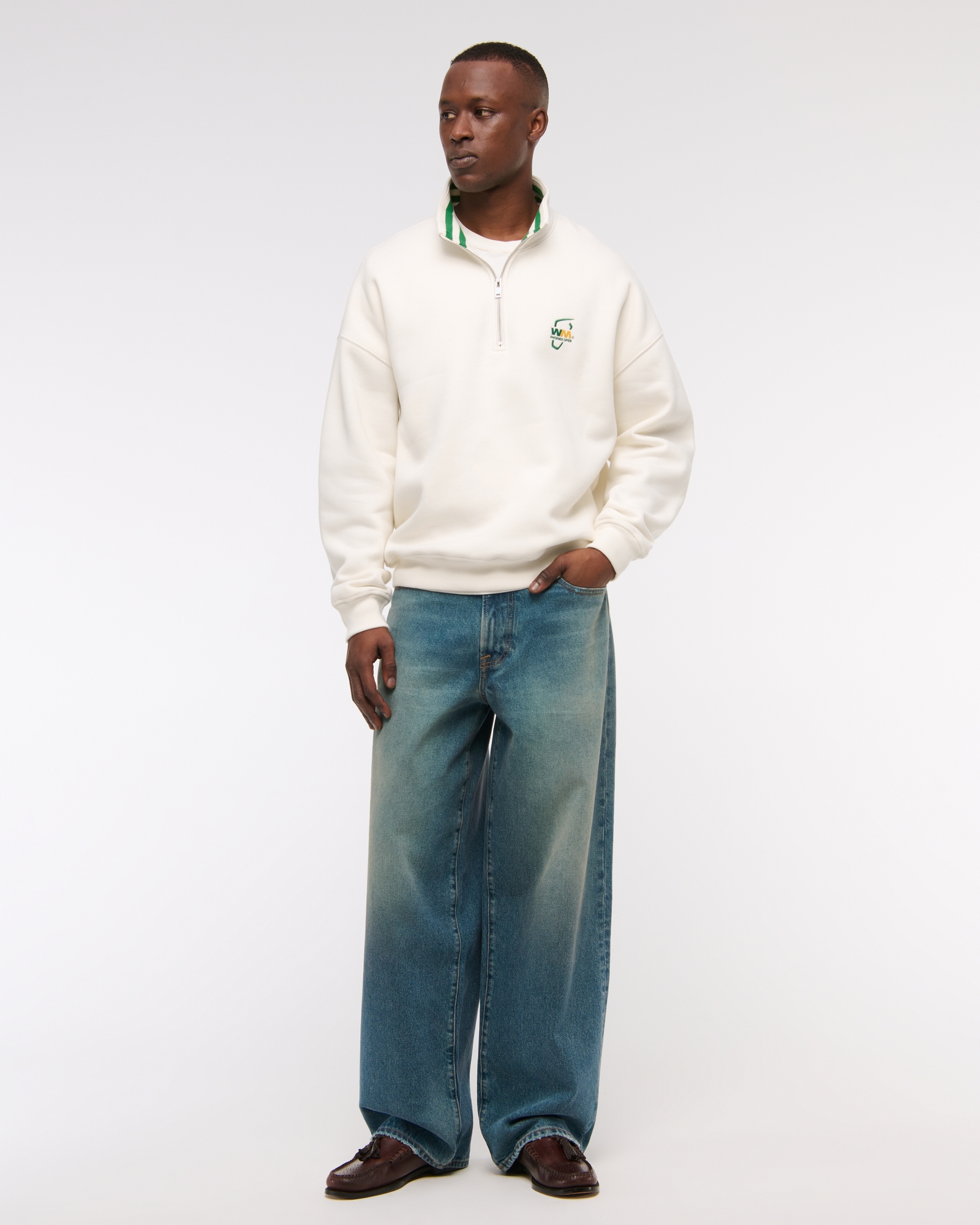 Abercrombie & Fitch PGA Phoenix Open Graphic Half-Zip Sweatshirt