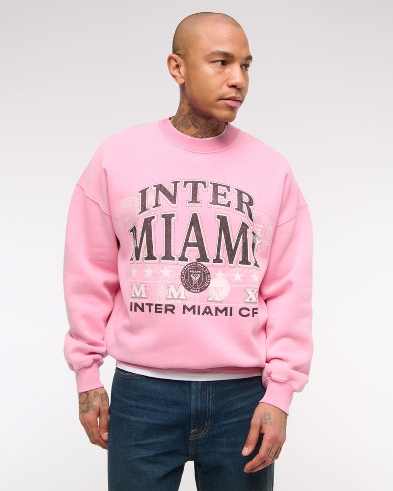 Inter Miami CF Graphic Crew Sweatshirt