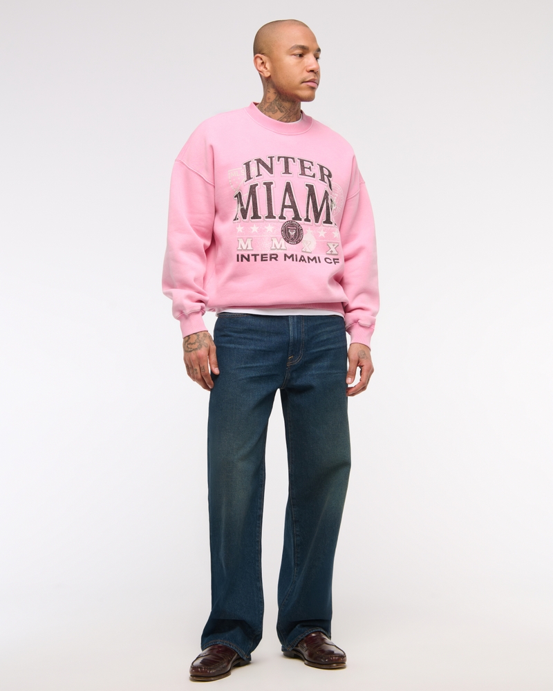 Inter Miami CF Graphic Crew Sweatshirt