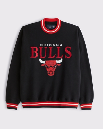 Chicago Bulls Graphic Crew Sweatshirt from Abercrombie & Fitch - $44.99