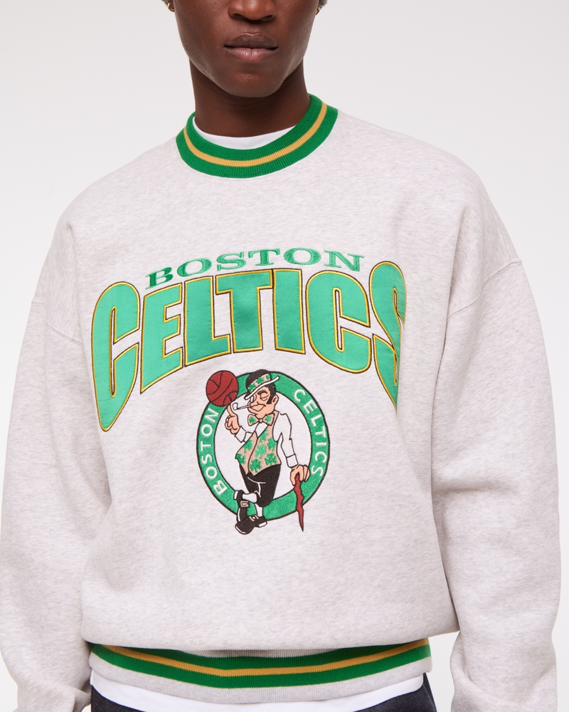 Boston Celtics Graphic Crew Sweatshirt