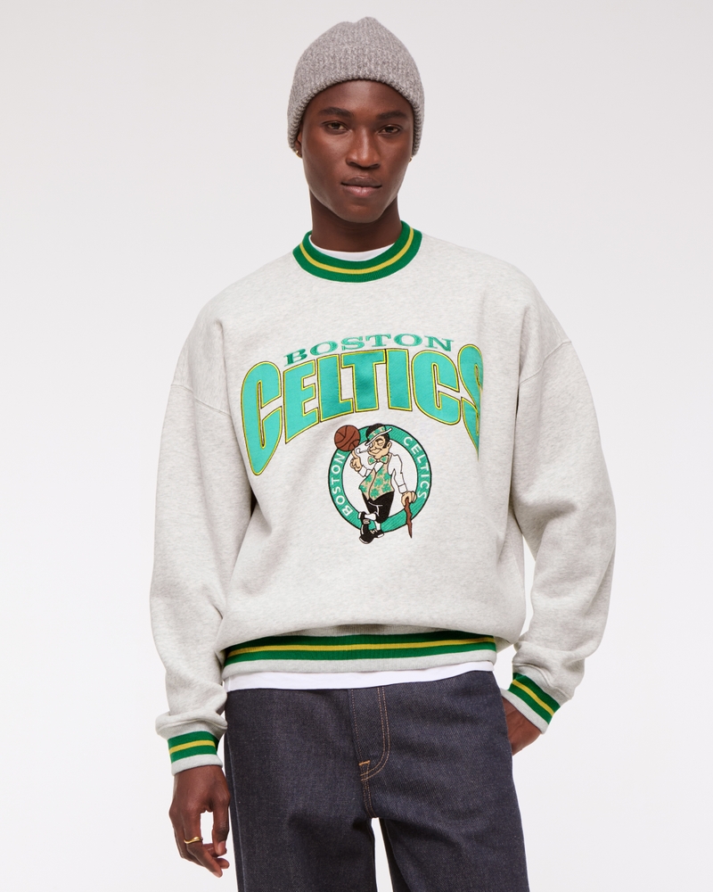 Boston Celtics Graphic Crew Sweatshirt