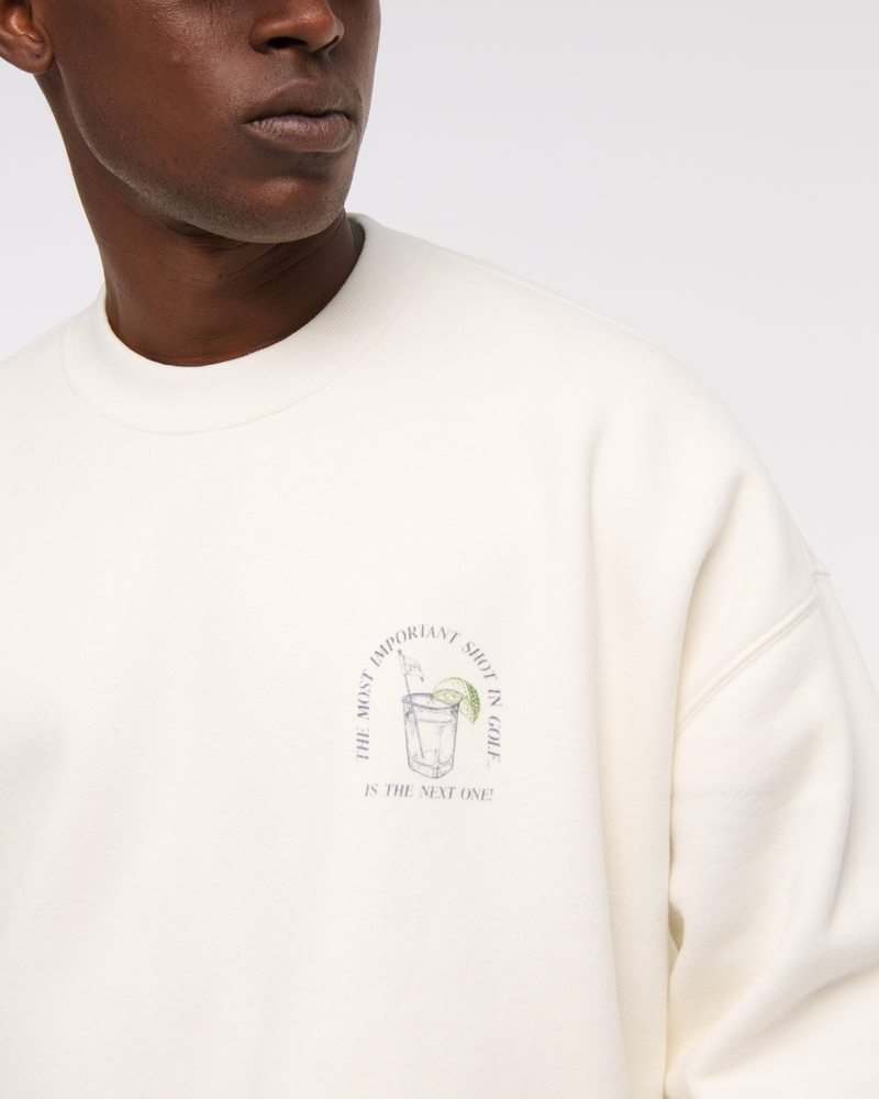 Golf Graphic Crew Sweatshirt