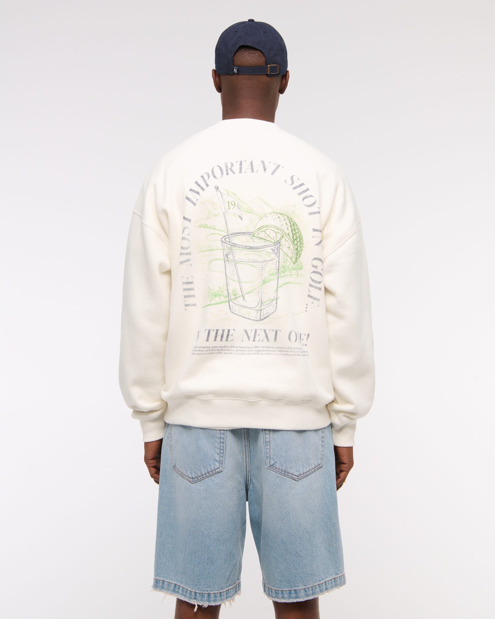 Golf Graphic Crew Sweatshirt