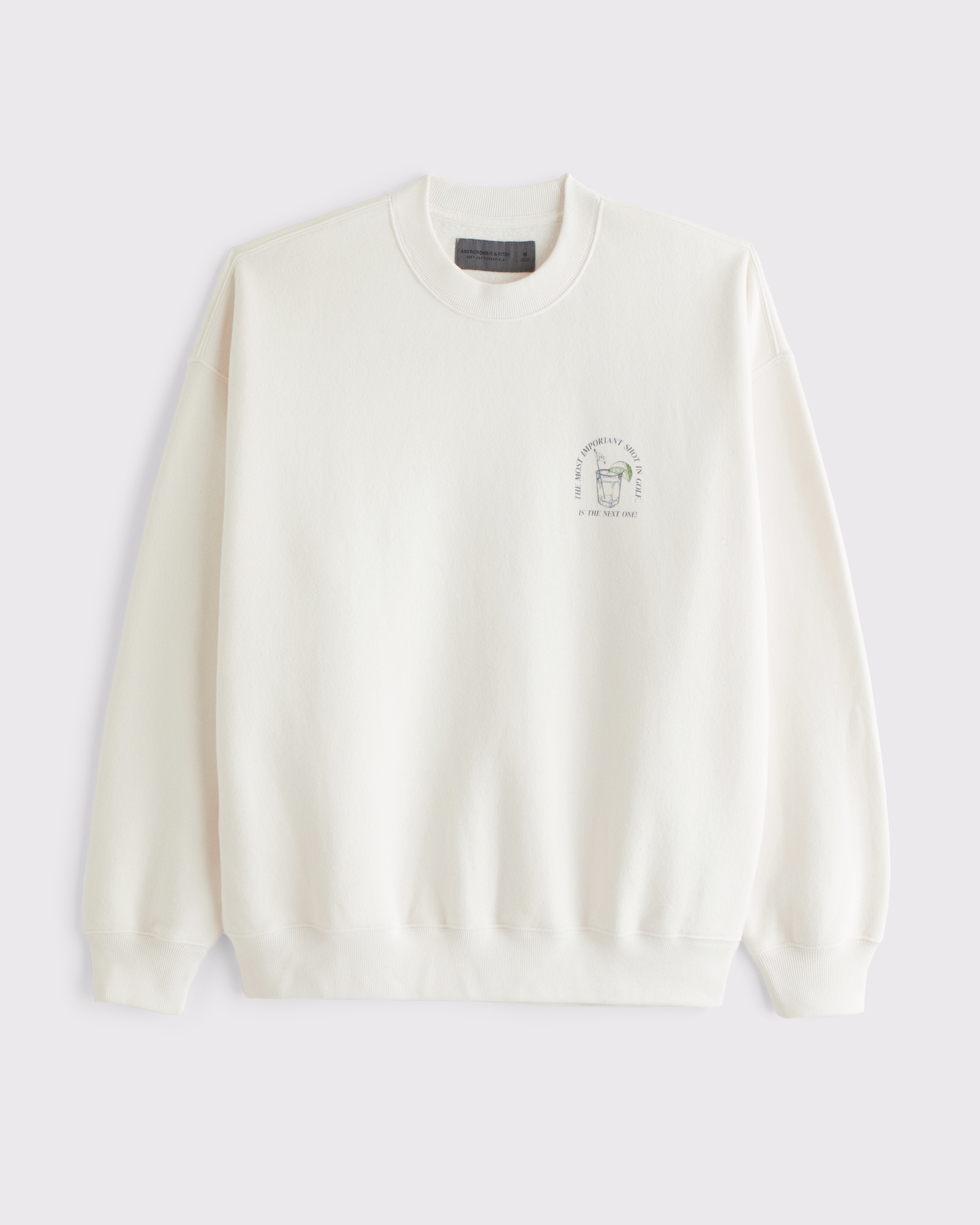 Men's Golf Graphic Crew Sweatshirt | Men's Clearance | Abercrombie.com