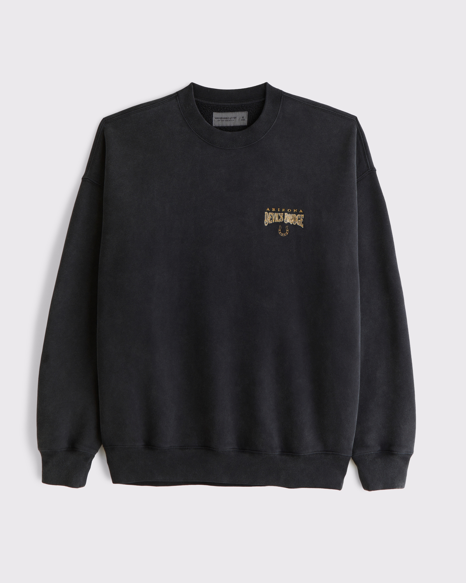 Western Graphic Crew Sweatshirt