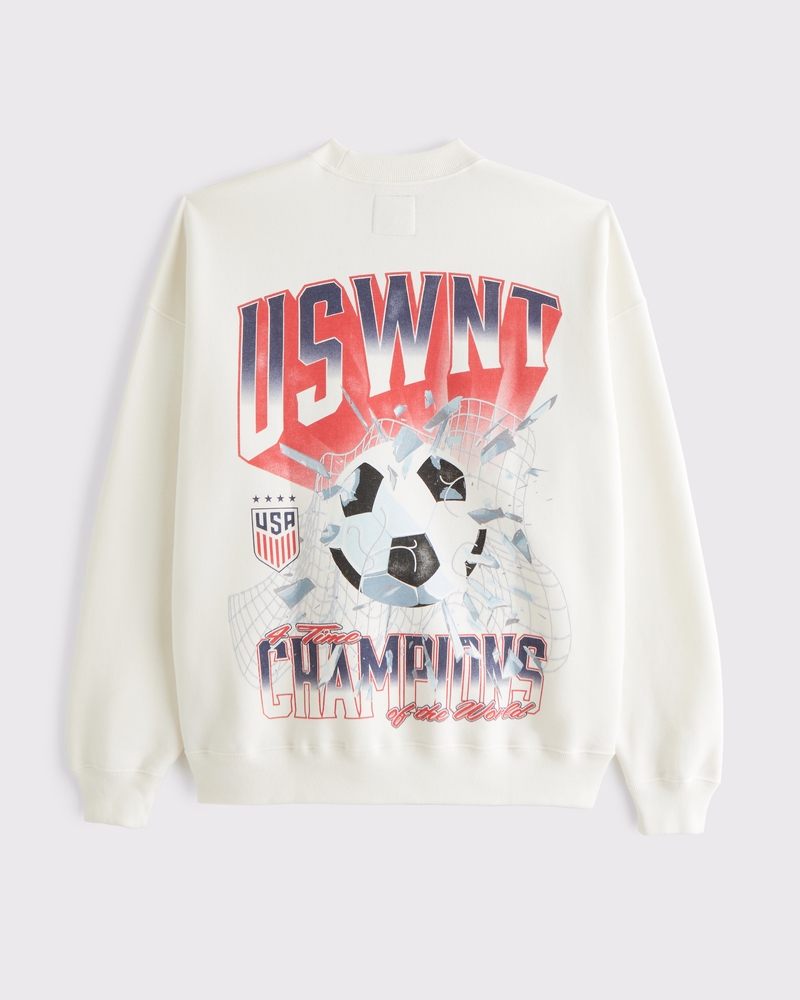 Men's USWNT Graphic Crew Sweatshirt | Men's Clearance