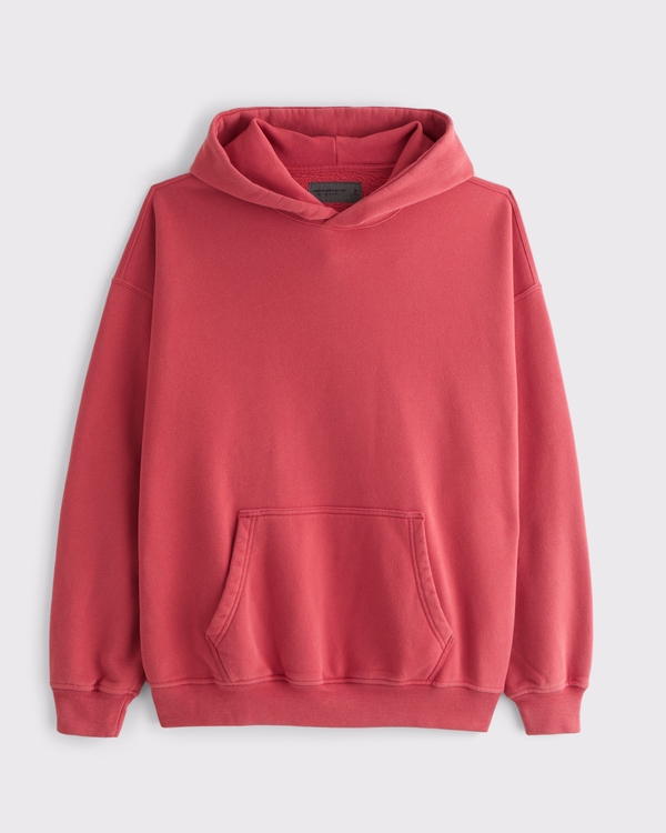 Sudadera con capucha Essential, Rojo view 1