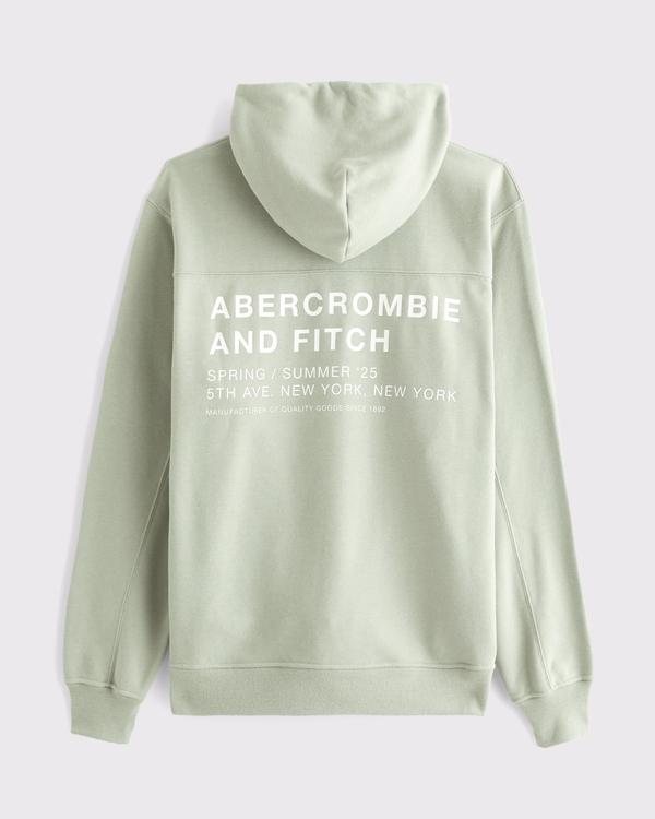 メンズ ジップアップフーディー | Abercrombie & Fitch