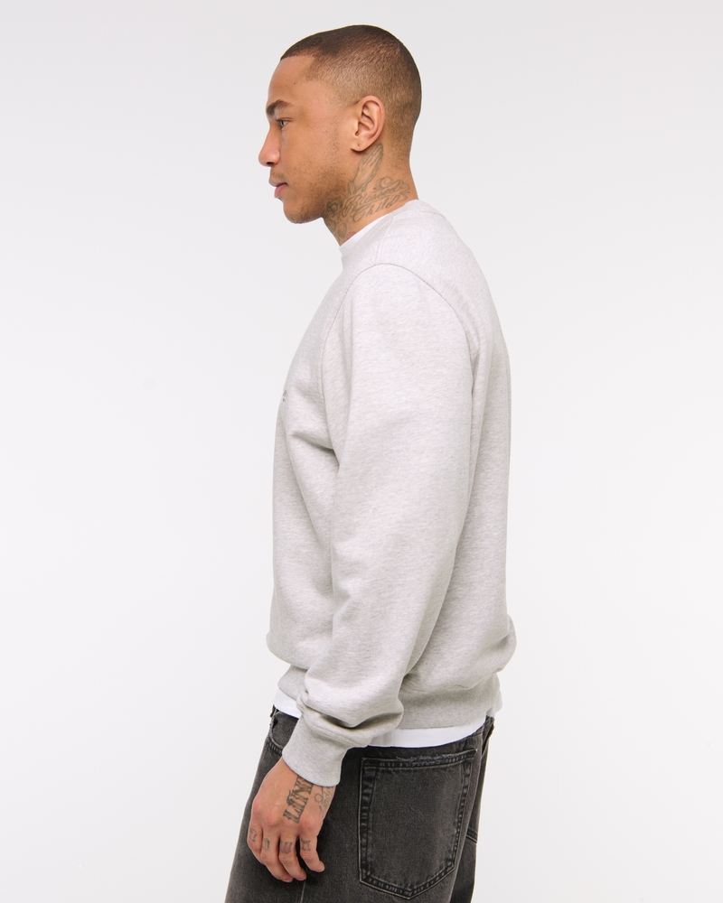 Micro-Logo Crew Sweatshirt