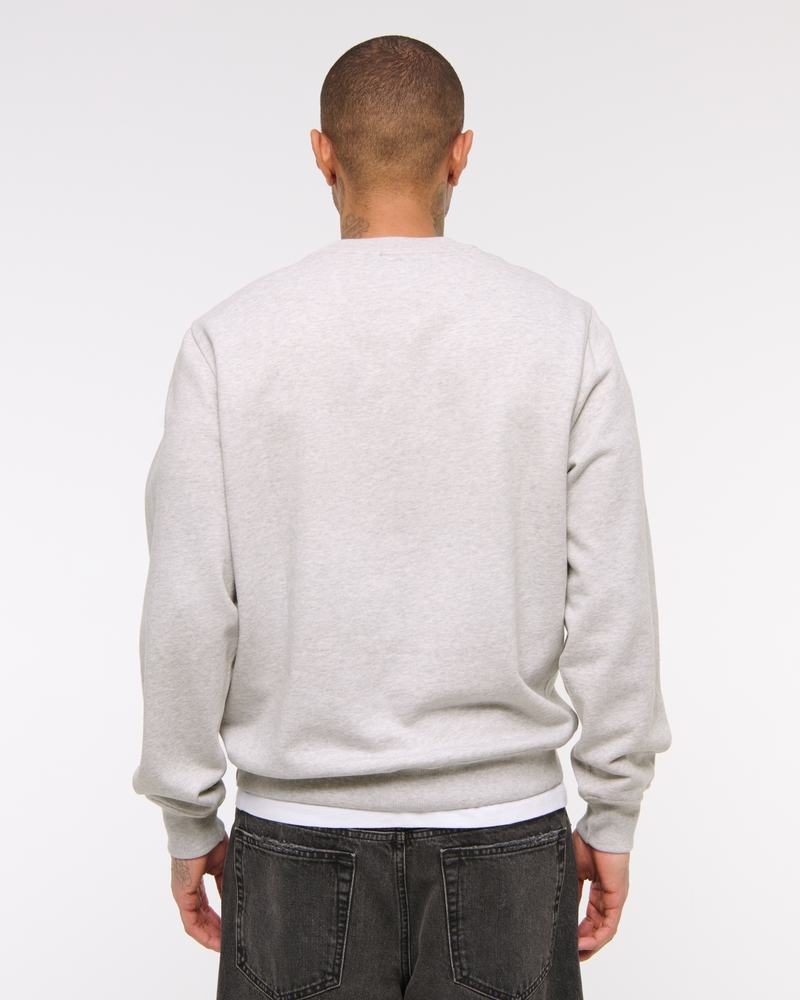 Micro-Logo Crew Sweatshirt