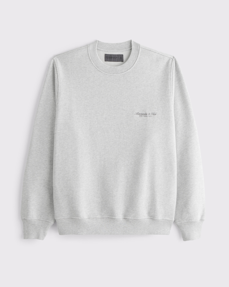 Micro-Logo Crew Sweatshirt