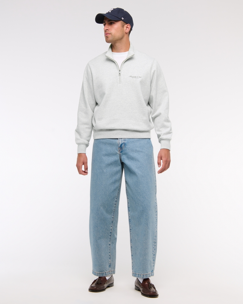 Logo Half-Zip Sweatshirt