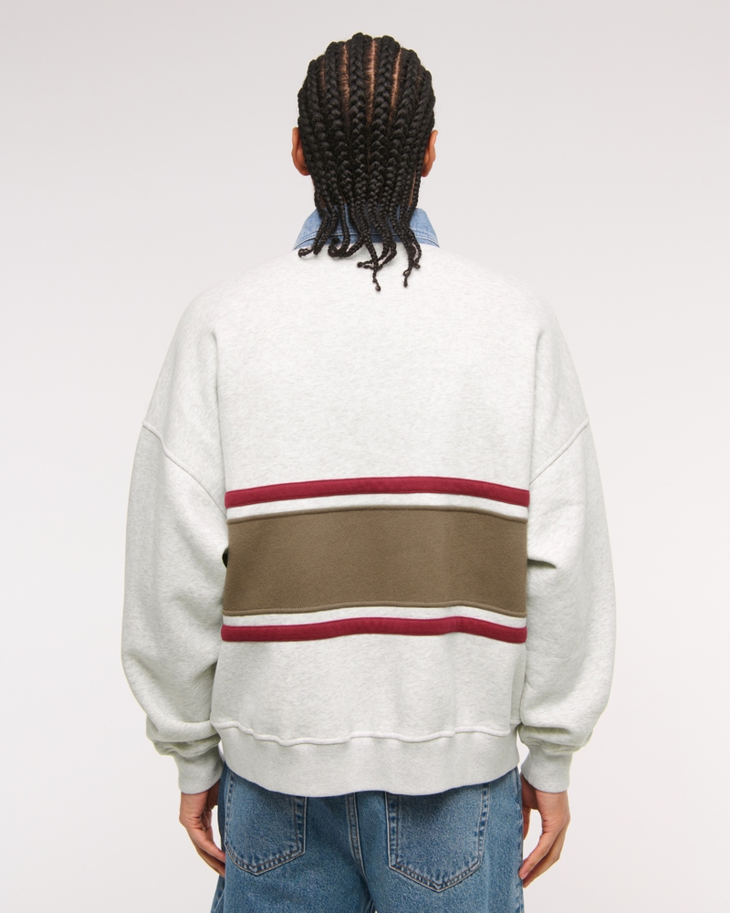 Cropped Essential Rugby Polo Sweatshirt