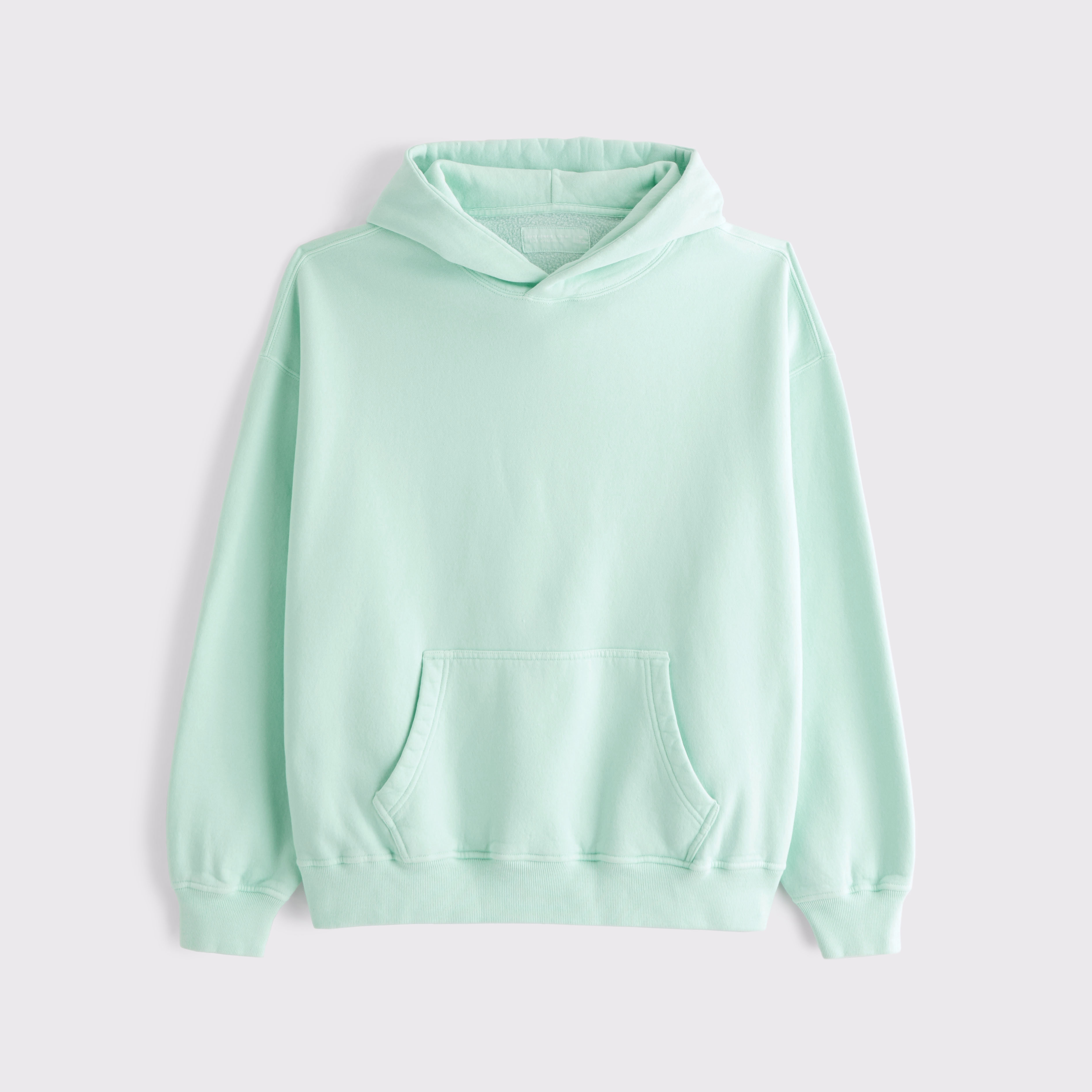 Abercrombie & Fitch Essential Popover Hoodie In Blue