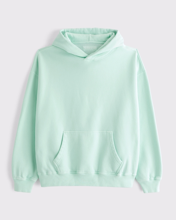 Essential Popover Hoodie, Turquoise view 1