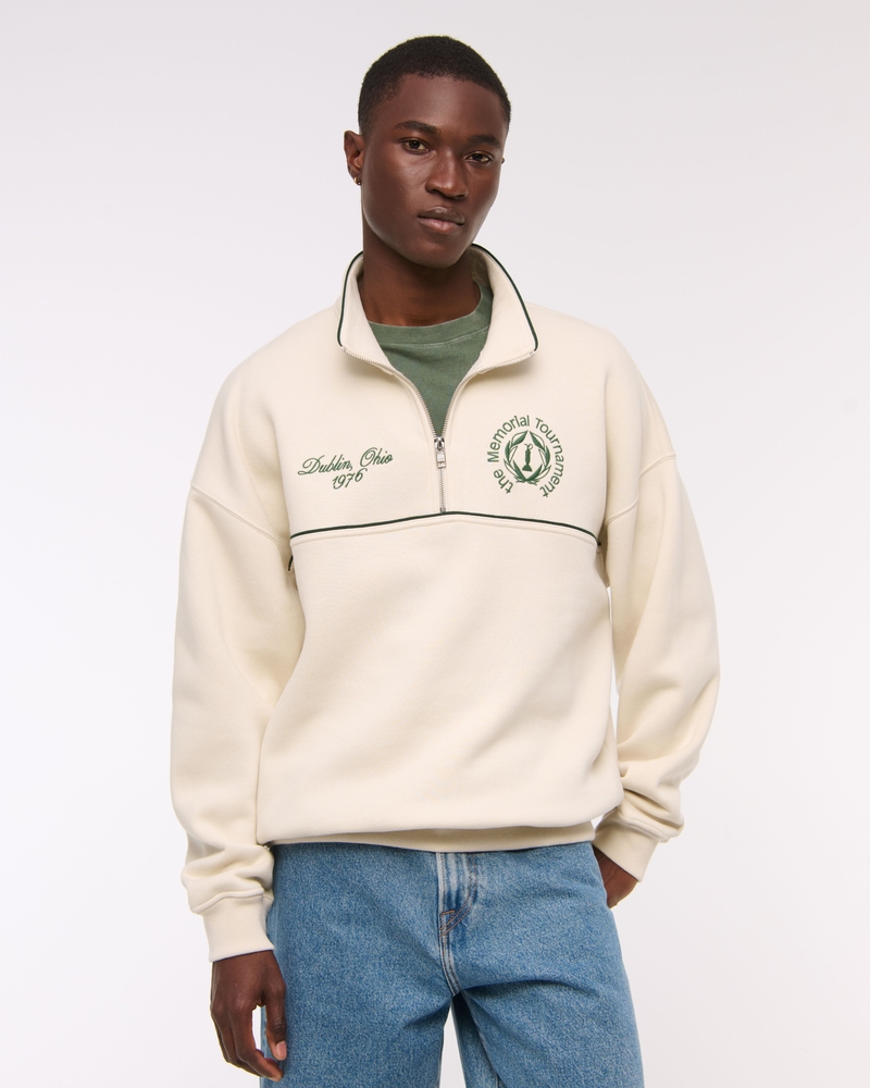 Men's Memorial Tournament Graphic Half-Zip Sweatshirt | Men's